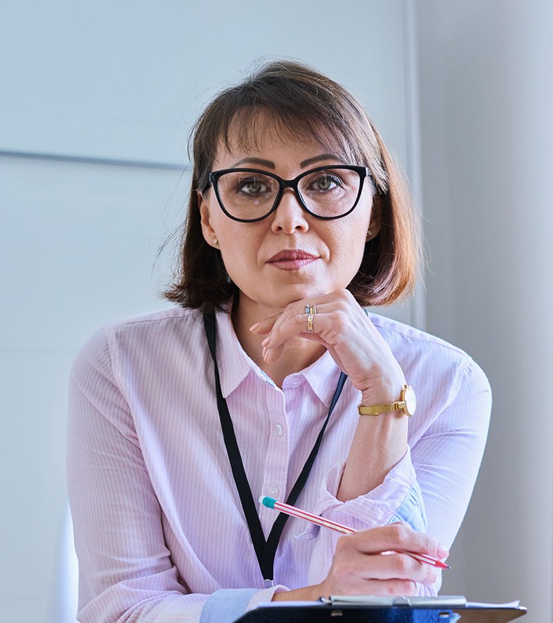 Strict Female Psychologist